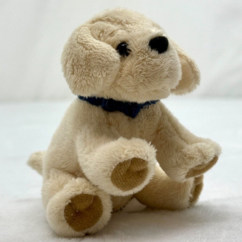 Relax It's Lees Plush Toy Dog w/Bandana Keychain - Picture 3 of 11